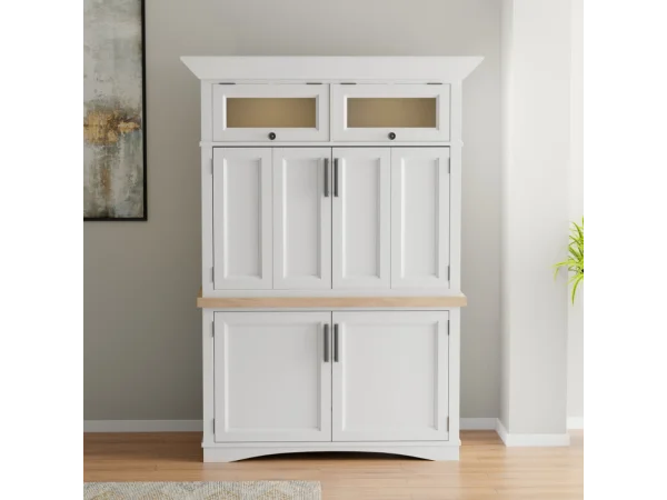Americana Modern – Cotton Workstation With Led Light Office Storage Cotton