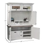 Americana Modern – Cotton Workstation With Led Light Office Storage Cotton 15