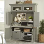 Americana Modern – Dove Workstation With Led Light Office Storage Dove 19