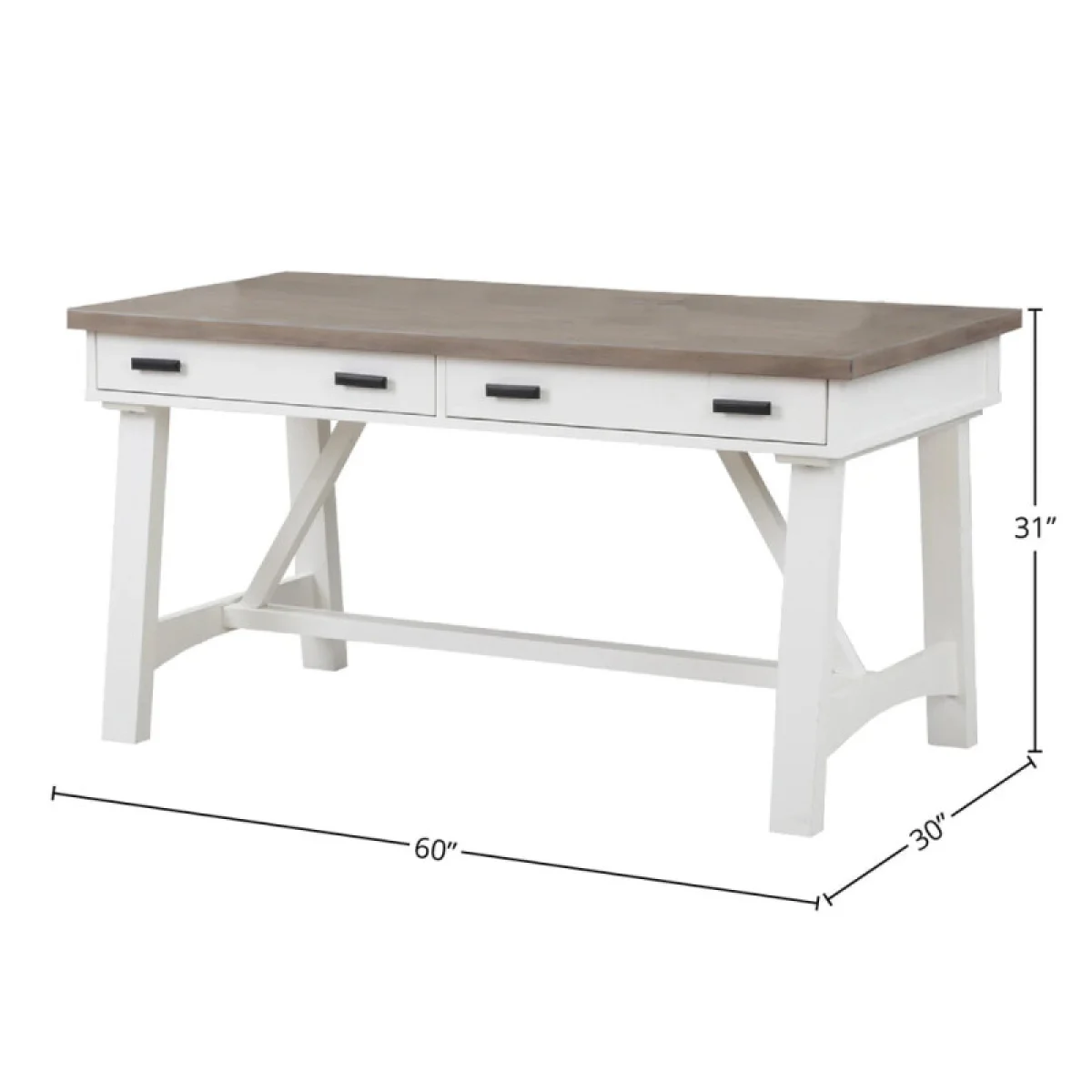 Americana Modern – Cotton 60 In. Writing Desk Desks Cotton 7