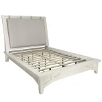 Americana Modern Bedroom King 6/6 Platform Bed (1166hbw_pad/1166fb/115066r) Beds Beds 20