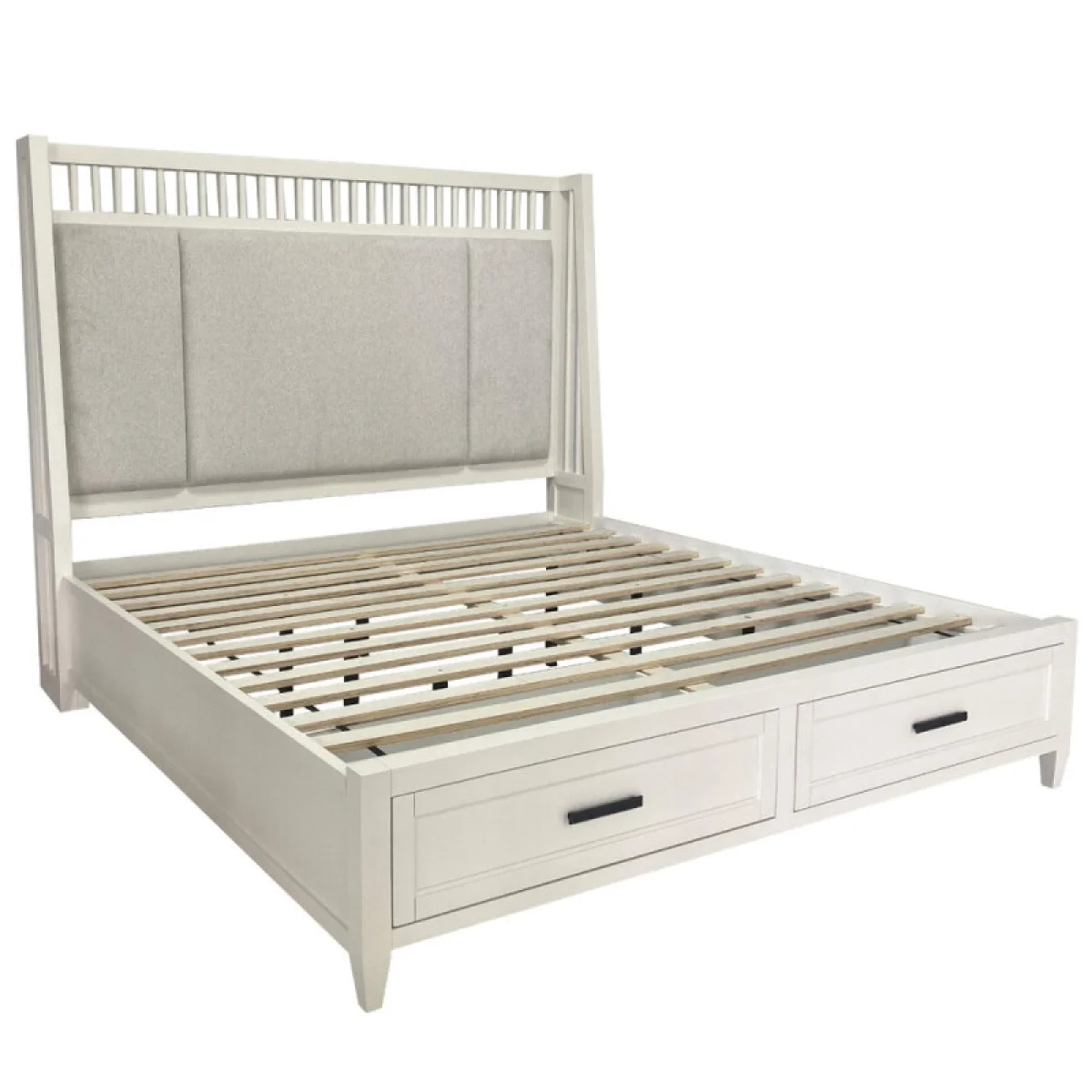Americana Modern Bedroom Queen 5/0 Shelter Bed (1250hb/1250fb/125066r) Beds Beds 6