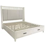 Americana Modern Bedroom Queen 5/0 Shelter Bed (1250hb/1250fb/125066r) Beds Beds 16