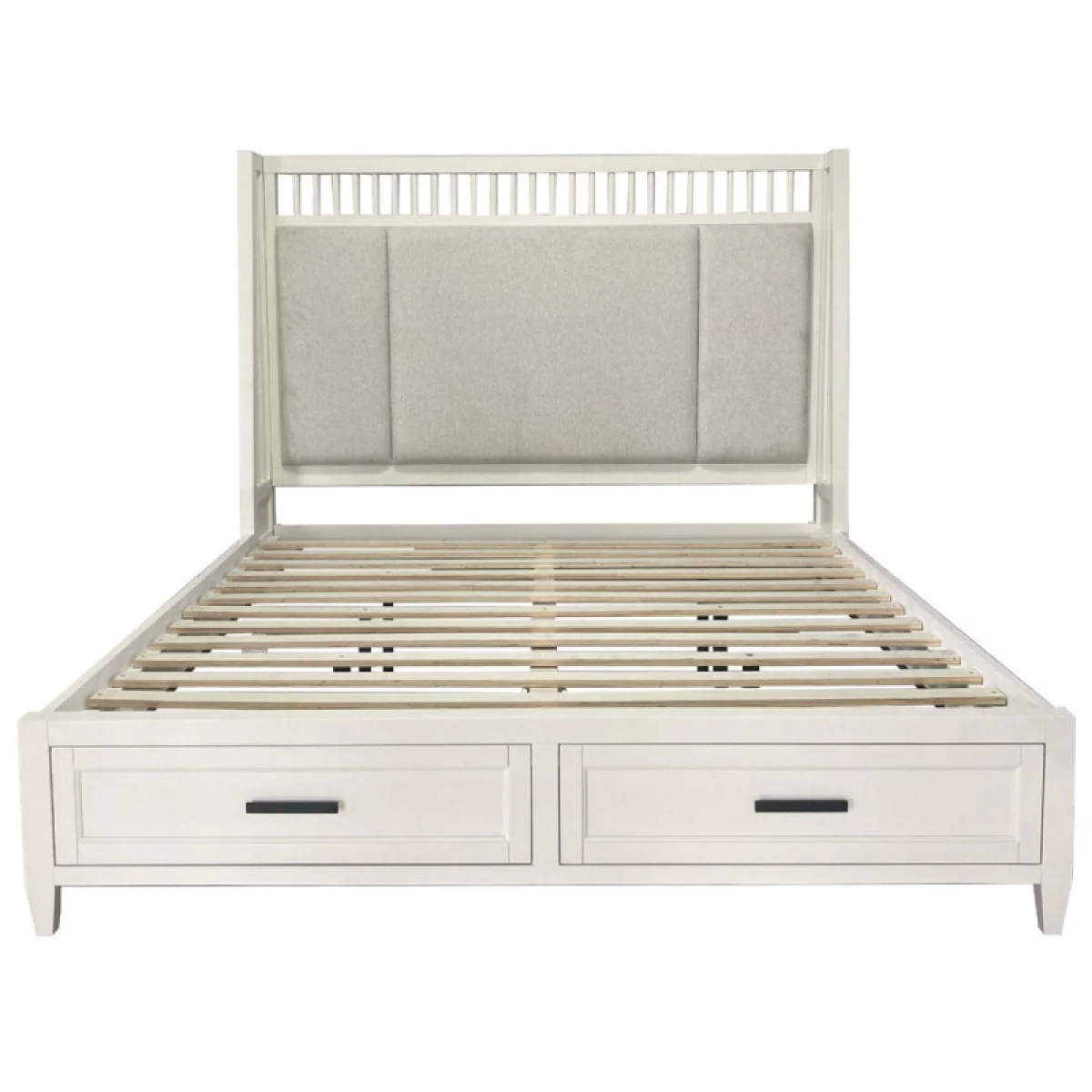 Americana Modern Bedroom Queen 5/0 Shelter Bed (1250hb/1250fb/125066r) Beds Beds 7