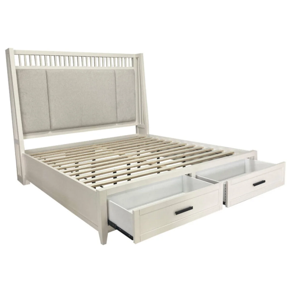 Americana Modern Bedroom Queen 5/0 Shelter Bed (1250hb/1250fb/125066r) Beds Beds 8