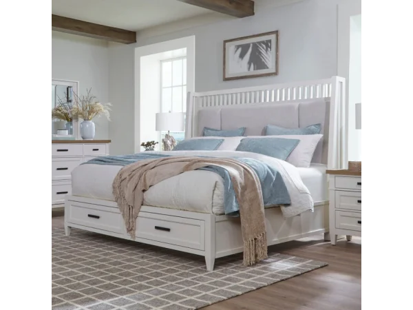 Americana Modern Bedroom 9 Drawer Dresser Dressers Cotton With Weathered Natural Top 18