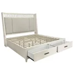 Americana Modern Bedroom King 6/6 Shelter Bed (1266hb/1266fb/125066r) Beds Beds 17