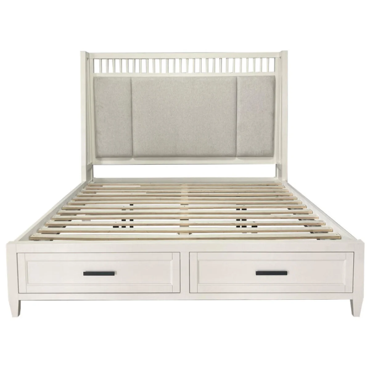 Americana Modern Bedroom King 6/6 Shelter Bed (1266hb/1266fb/125066r) Beds Beds 8
