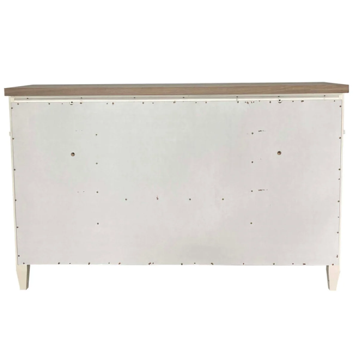 Americana Modern Bedroom 9 Drawer Dresser Dressers Cotton With Weathered Natural Top 9