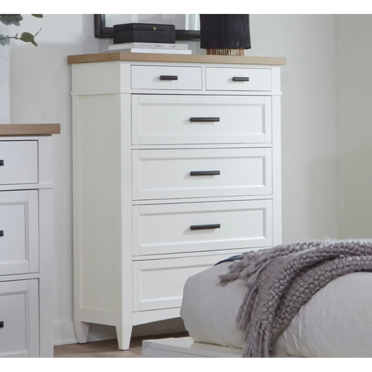 Americana Modern Bedroom 6 Drawer Chest Chests Chests 4