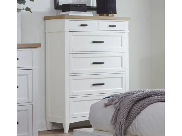 Americana Modern Bedroom 6 Drawer Chest Chests Chests
