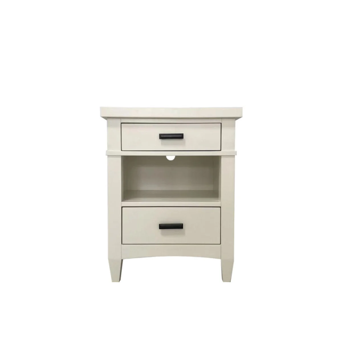 Americana Modern Bedroom 2 Drawer Nightstand Nightstands Cotton 7