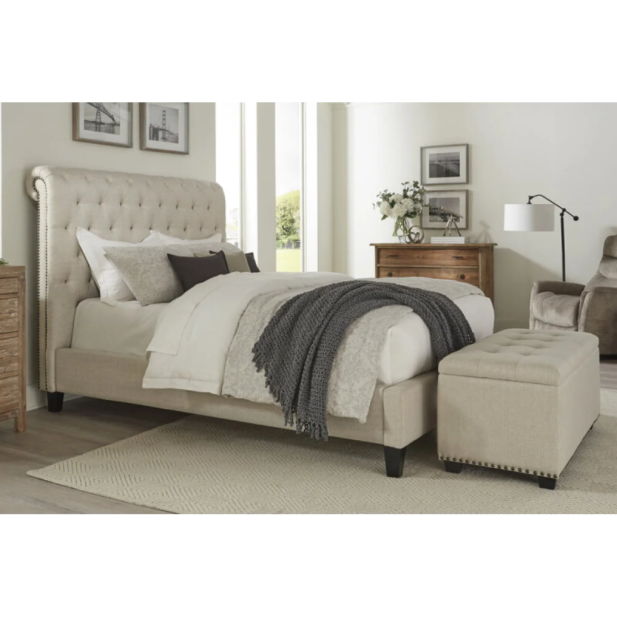 Cameron – Downy Queen Bed 5/0 Beds Beds 6