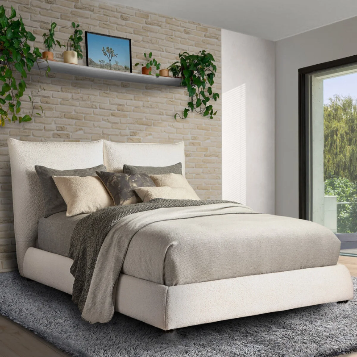 Cumulus – Cozy Snow Queen Bed 5/0 Beds Beds 4