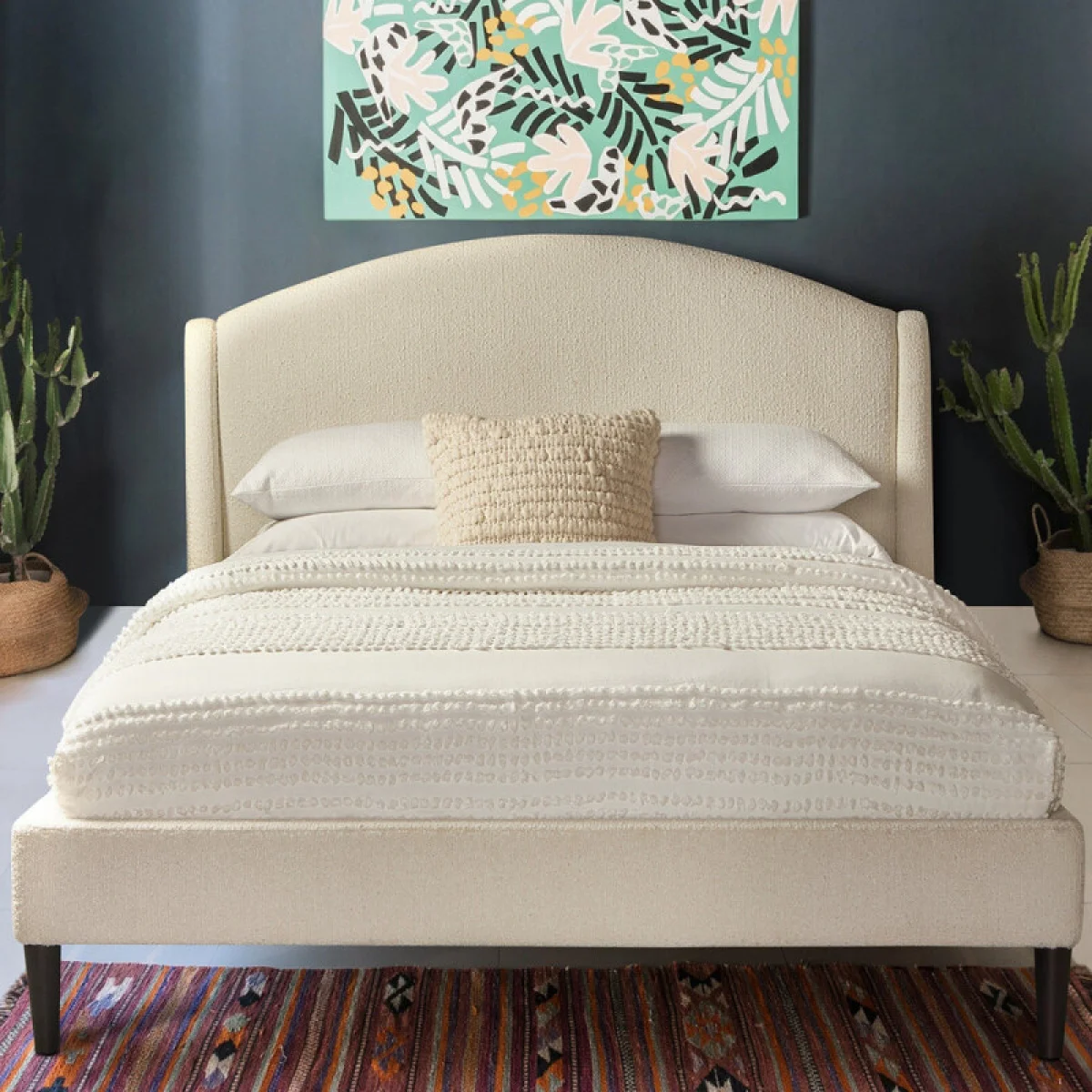 Crescent – Milano Snow Queen Bed 5/0 Beds Beds 4