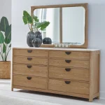 Escape Eight-drawer Dresser And Mirror Dressers Brown 10
