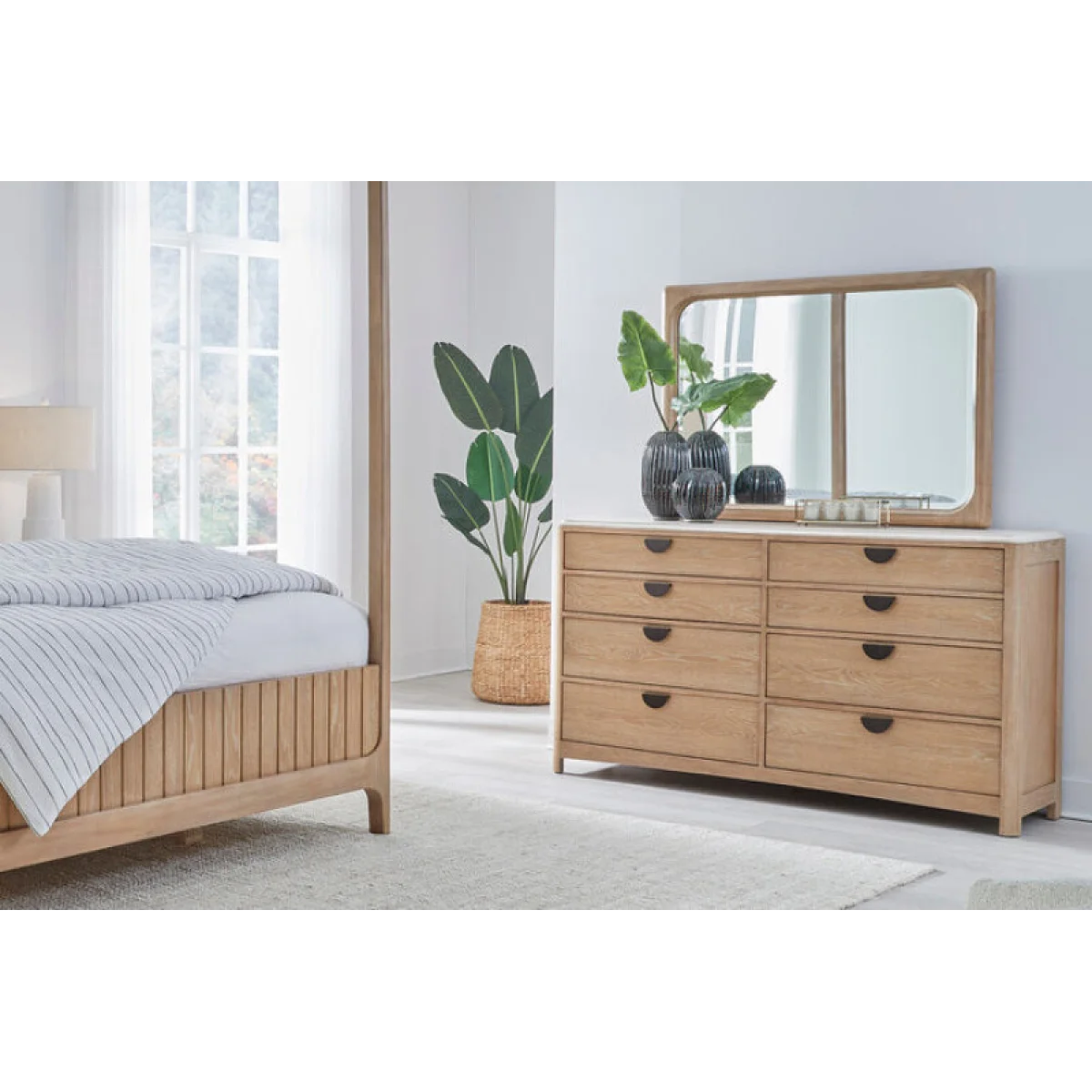 Escape Eight-drawer Dresser And Mirror Dressers Brown 6
