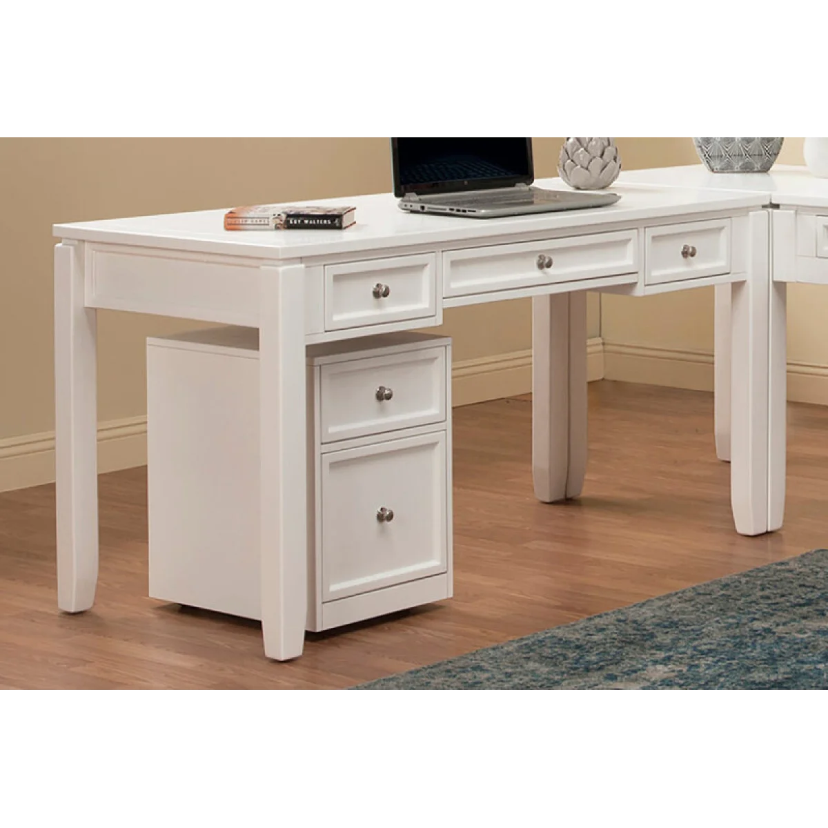 Boca 57 In. Writing Desk Desks black 6