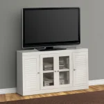 Boca 56 In. Tv Console Entertainment Stands black 9