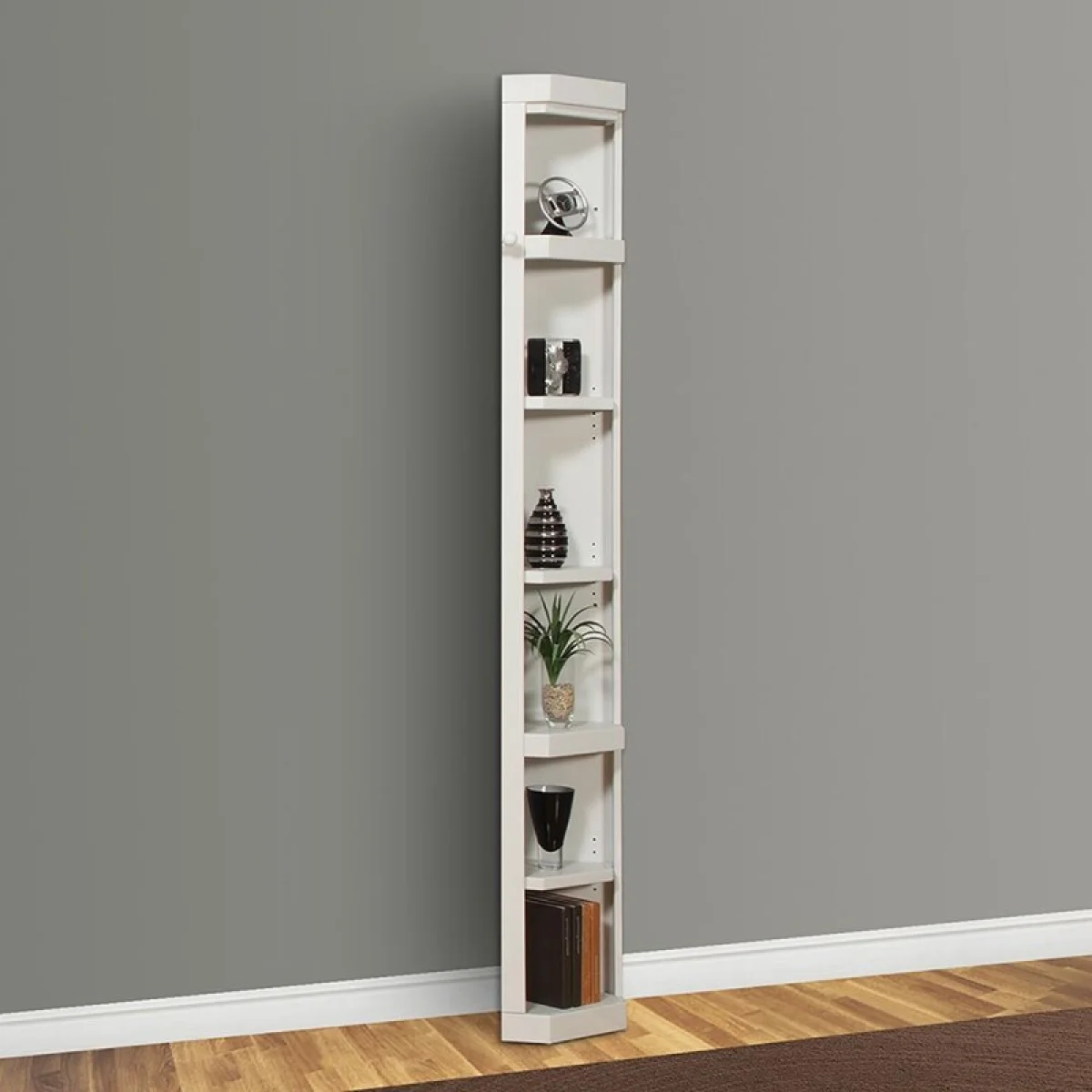 Boca Outside Corner Bookcase Bookcases black 4