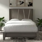 Pure Modern Bedroom Queen 5/0 Panel Bed (1150hb/1150fb/115066r) Beds Beds 17