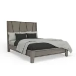 Pure Modern Bedroom King 6/6 Panel Bed (1166hb/1166fb/115066r) Beds Beds 12