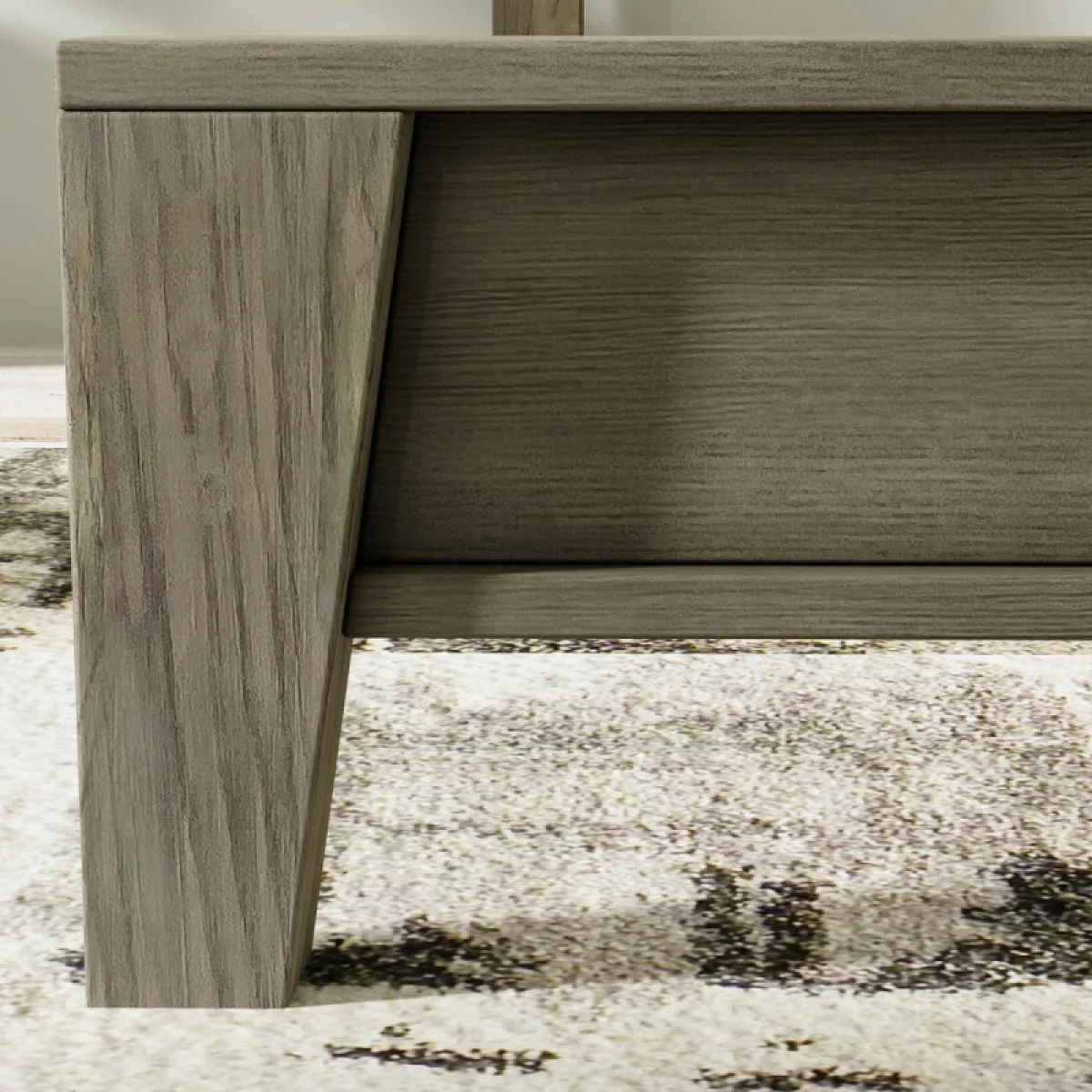 Pure Modern Bedroom King 6/6 Panel Bed (1166hb/1166fb/115066r) Beds Beds 8