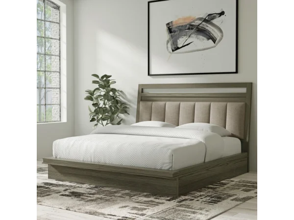 Pure Modern Bedroom Queen 5/0 Platform Bed (1250hb/1250fb/125066r) Beds Beds