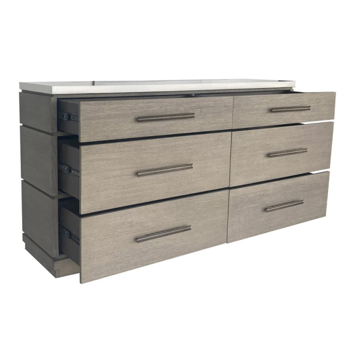 Pure Modern Bedroom Dresser With 6 Drawers Dressers Dressers 6