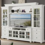 Cape Cod 4-piece 63″ Entertainment Wall Entertainment Stands Entertainment Stands 10