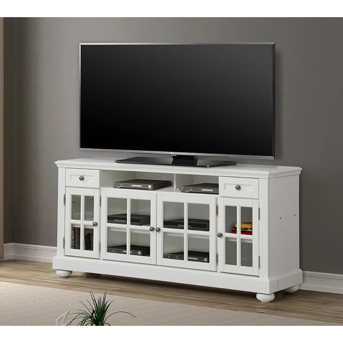 Cape Cod 63 In. Tv Console Entertainment Stands Entertainment Stands 4