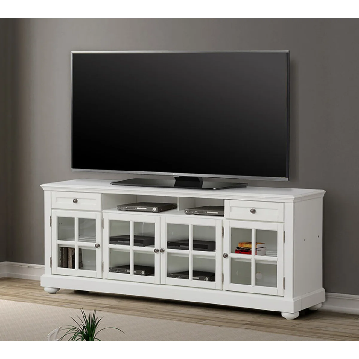 Cape Cod 76 In. Tv Console Entertainment Stands Entertainment Stands 4