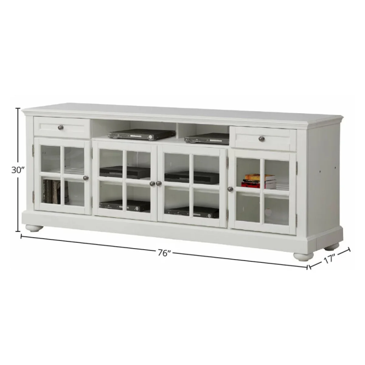 Cape Cod 76 In. Tv Console Entertainment Stands Entertainment Stands 7
