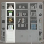 Catalina 22 In. Open Top Bookcase Bookcases black 18