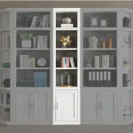 Catalina 22 In. Open Top Bookcase Bookcases black 19