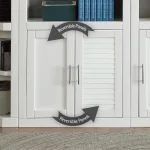 Catalina 32 In. Open Top Bookcase Bookcases black 18