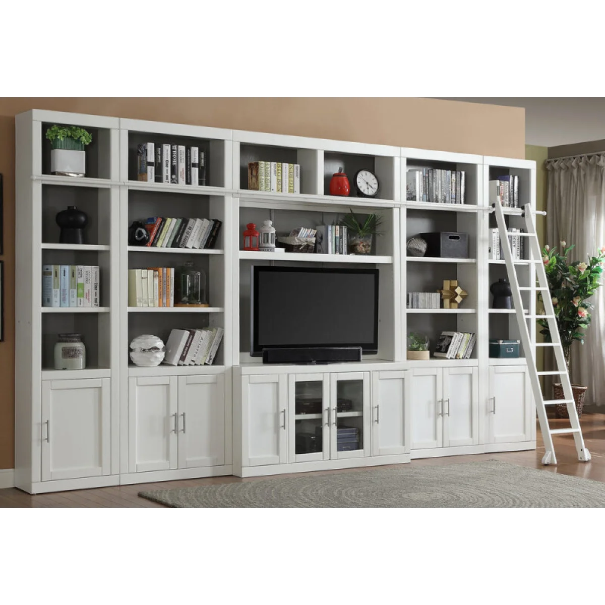 Catalina 7-piece Entertainment Wall Entertainment Stands black 4