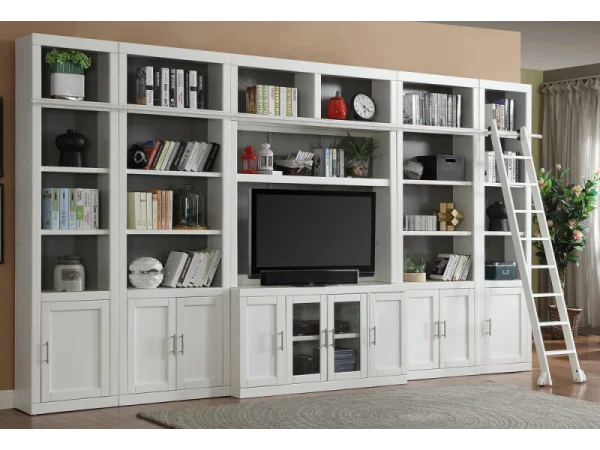 Catalina 7-piece Entertainment Wall Entertainment Stands black