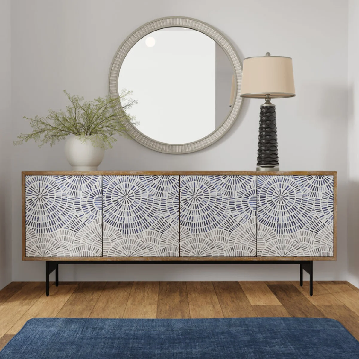 Cocoa Beach 80 In. Console Accent Furniture Accent Furniture 4