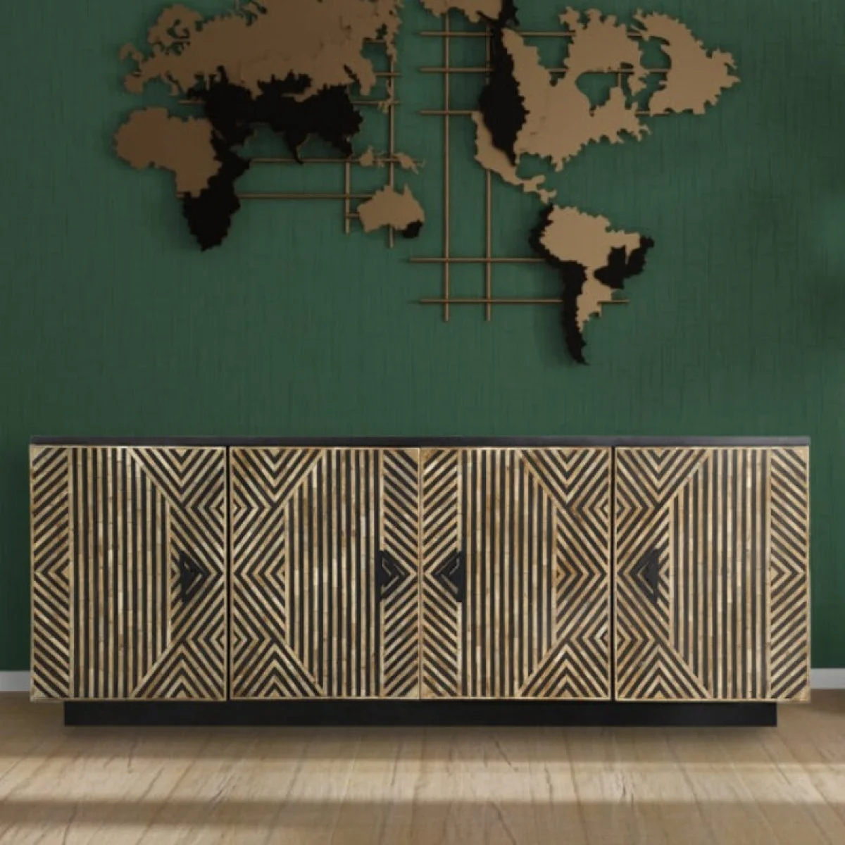 Chaka 81 In. Console Accent Furniture Accent Furniture 4