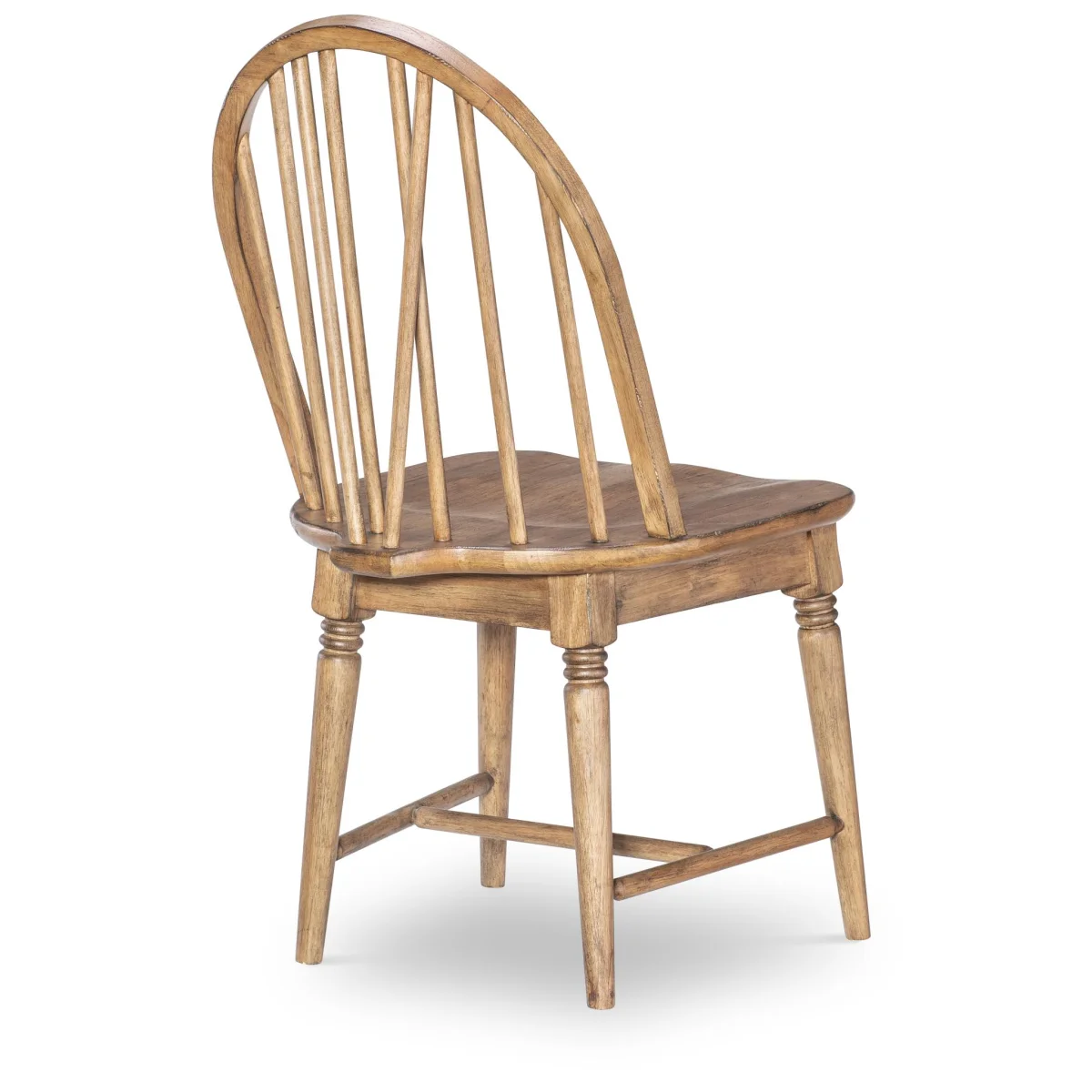 Windsor Side Chair V Shape Chairs & Benches Barnwood Oak 6