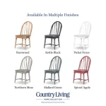 Windsor Side Chair V Shape Chairs & Benches Barnwood Oak 19