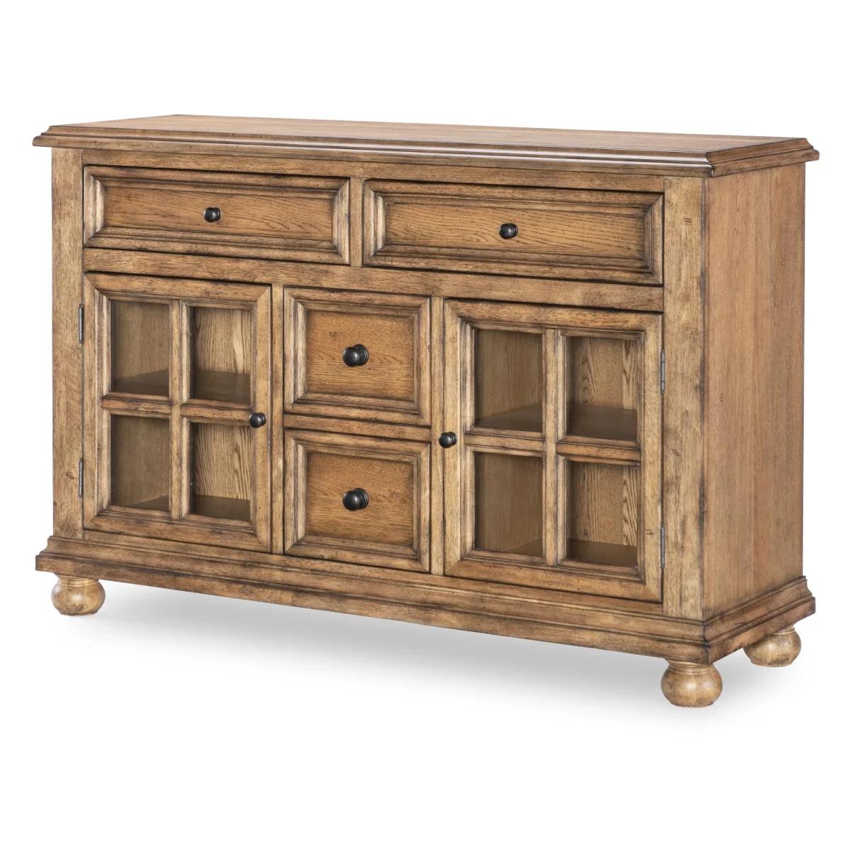 Server Dining Storage Barnwood Oak 4