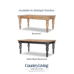 Chimney Leg Table Dining Tables Barnwood Oak 29