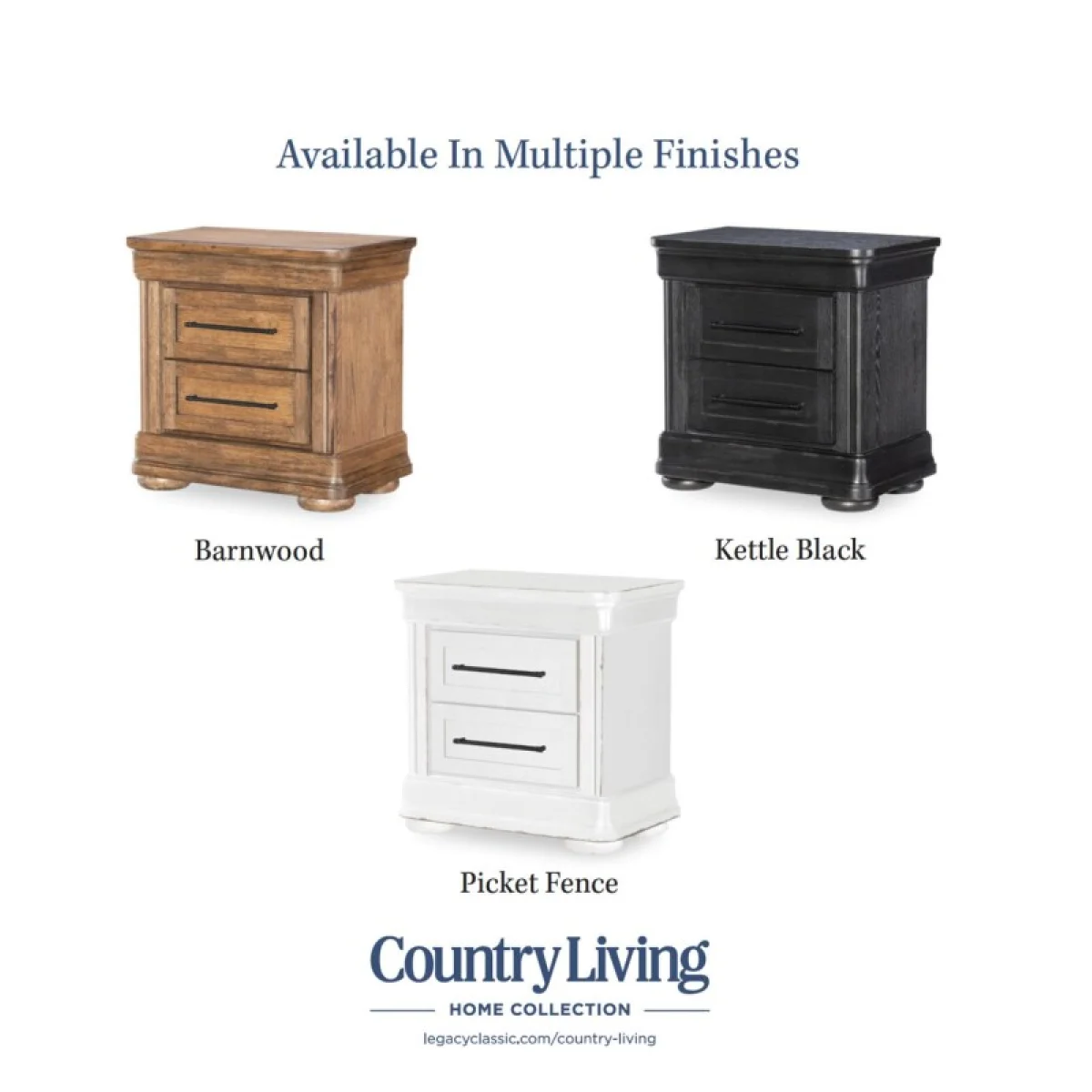 Nightstand 2 Drw W/ Power Nightstands Barnwood Oak 9
