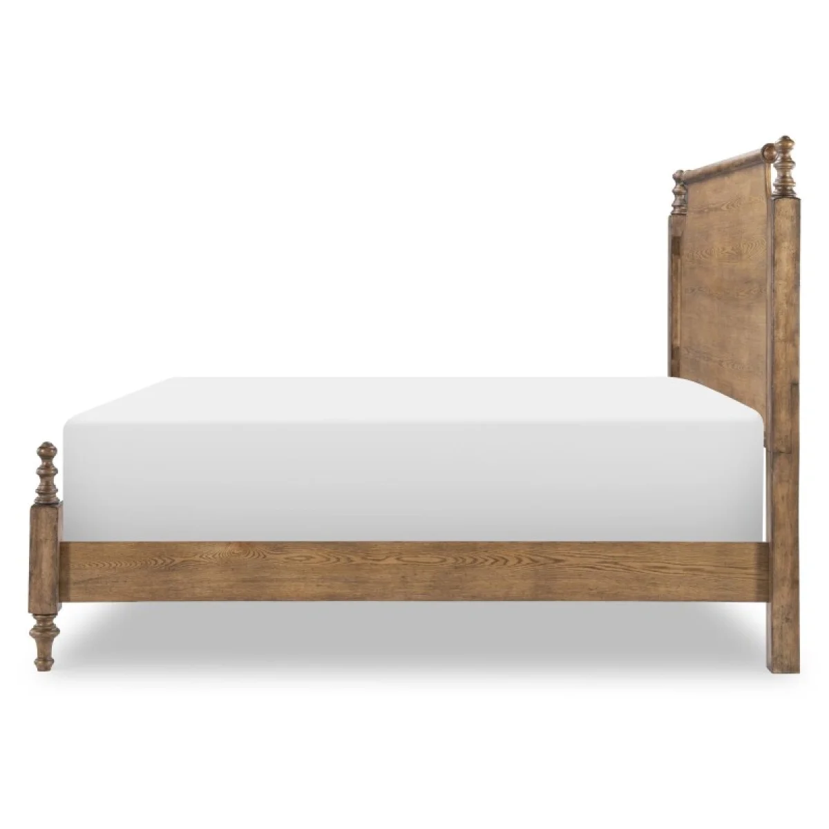 Complete High/low Poster Bed 6/6 King Beds Barnwood Oak 8