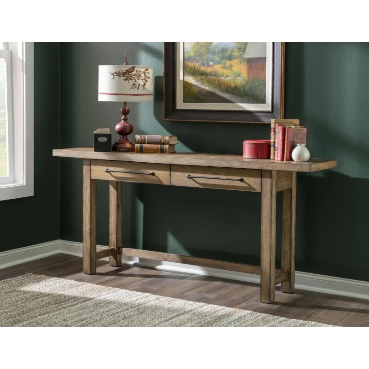 Console Table Console Tables Barnwood Oak 7