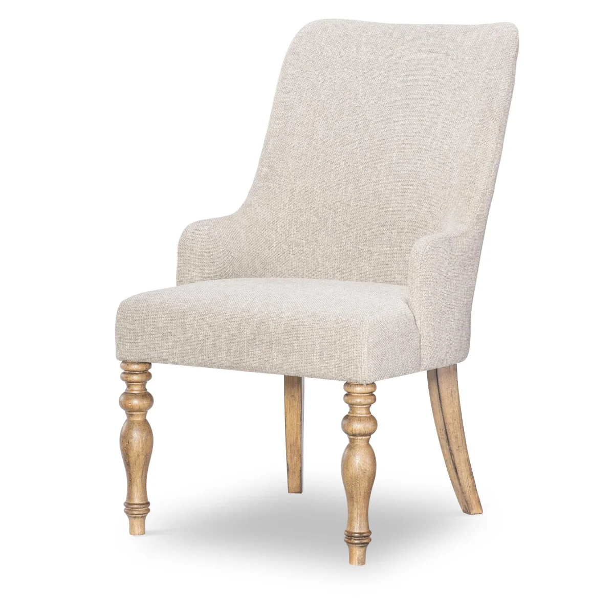 Upholstered Arm Chair Chairs & Benches Barnwood Oak 4