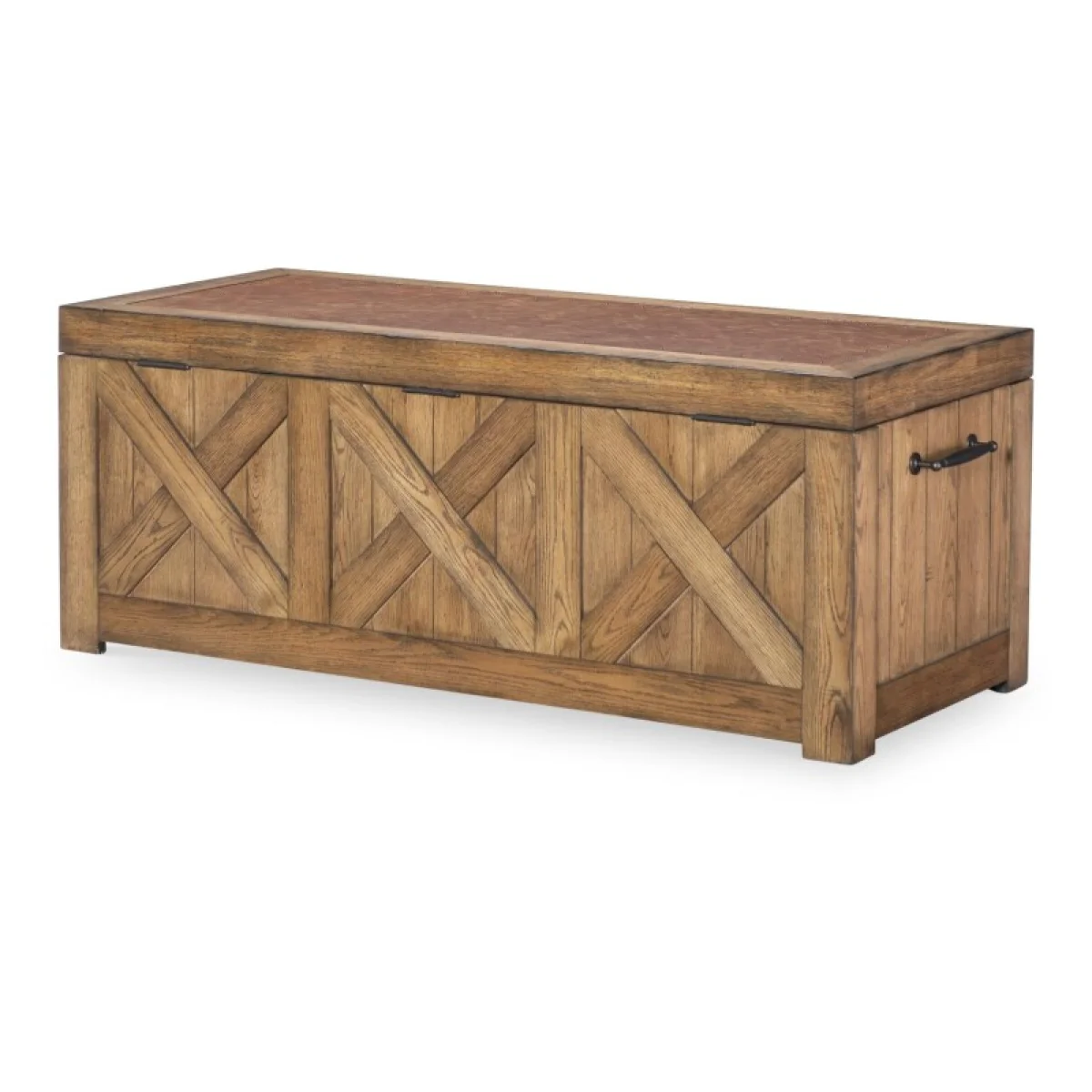 Captains Truck Cocktail Table Cocktail & Coffee Tables Barnwood Oak 8