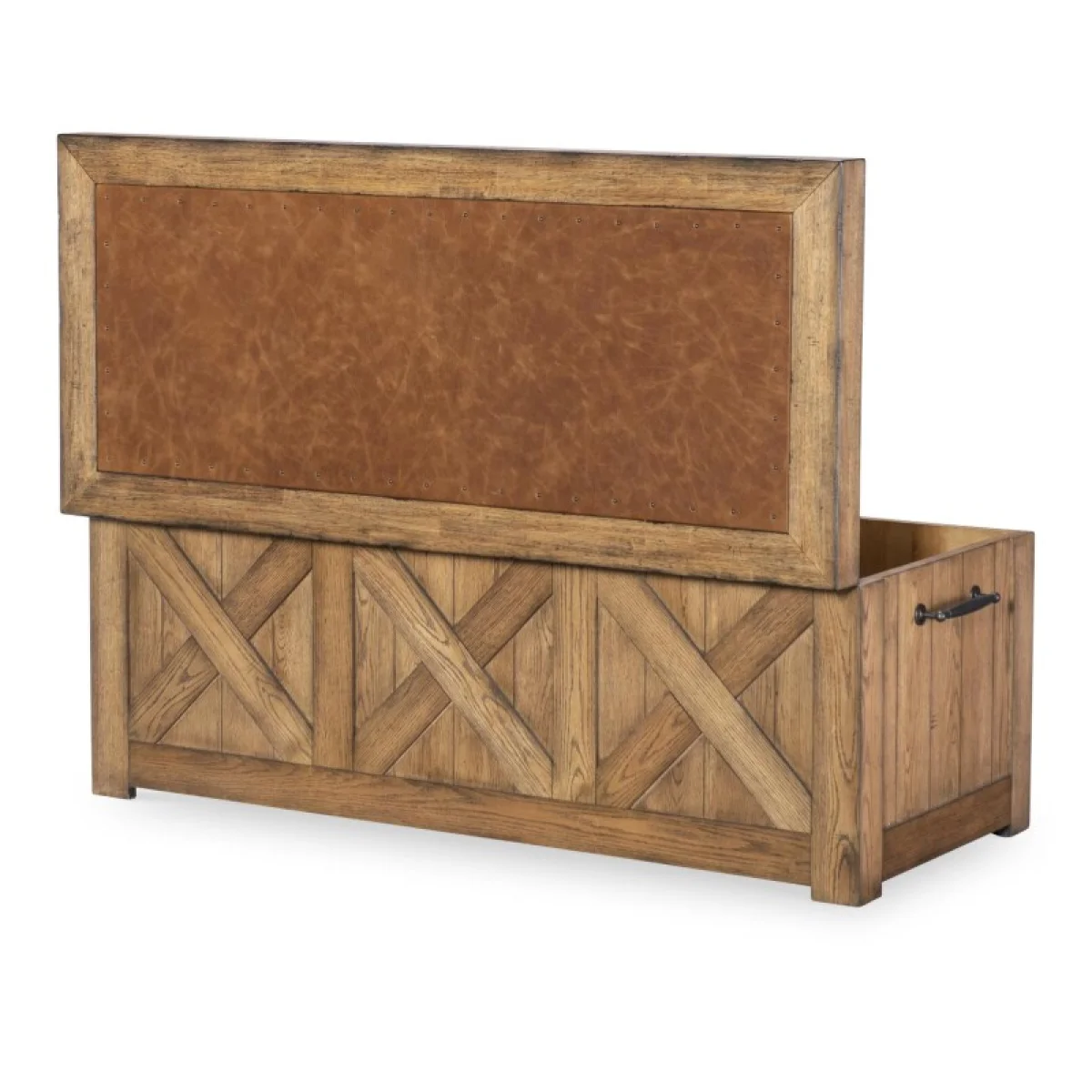 Captains Truck Cocktail Table Cocktail & Coffee Tables Barnwood Oak 9